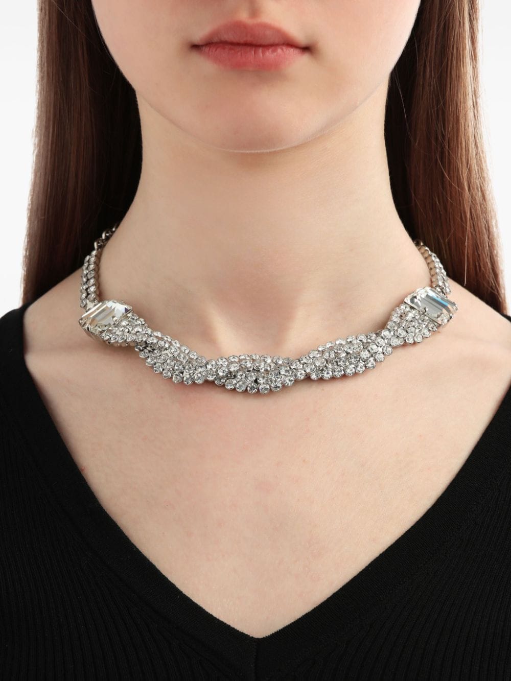 Alessandra Rich-OUTLET-SALE-Necklace SILBER-ARCHIVIST