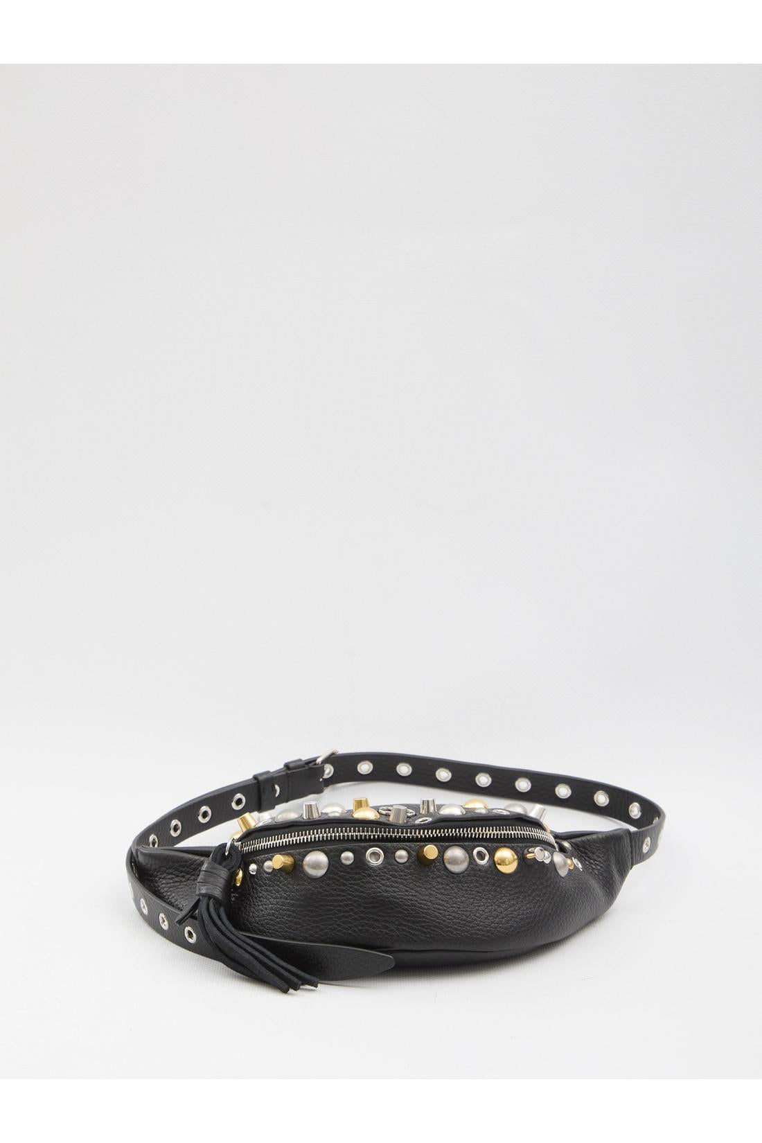 Valentino Garavani-OUTLET-SALE-Nellcote leather belt bag-ARCHIVIST