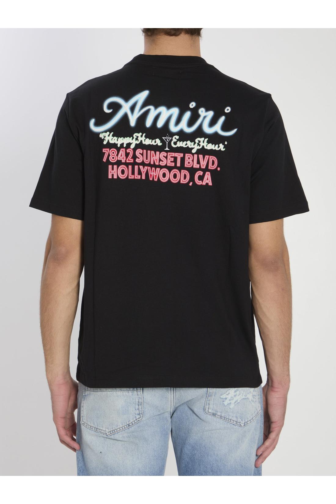 Amiri-OUTLET-SALE-Neon Lights T-Shirt-ARCHIVIST