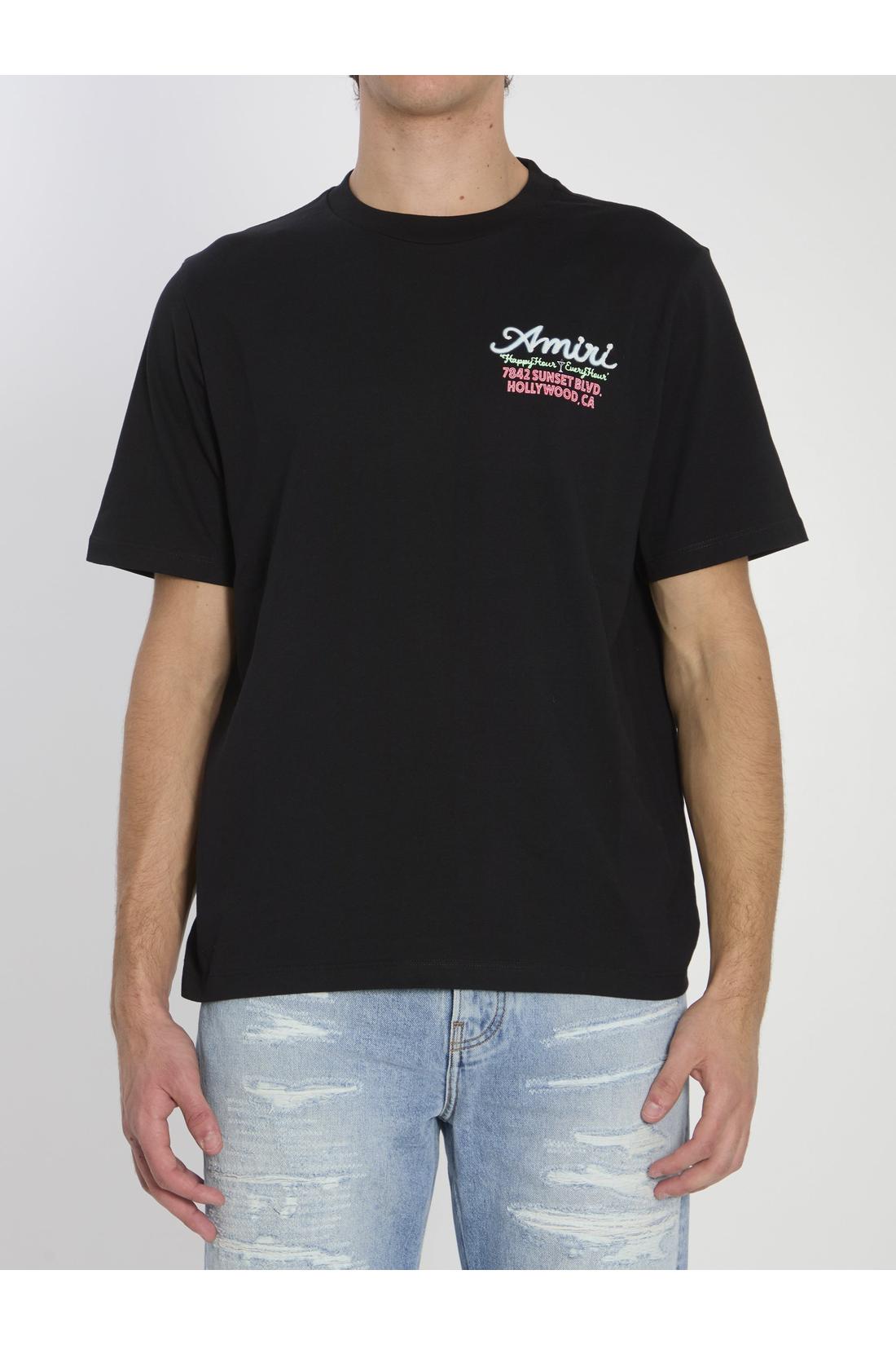 Amiri-OUTLET-SALE-Neon Lights T-Shirt-ARCHIVIST