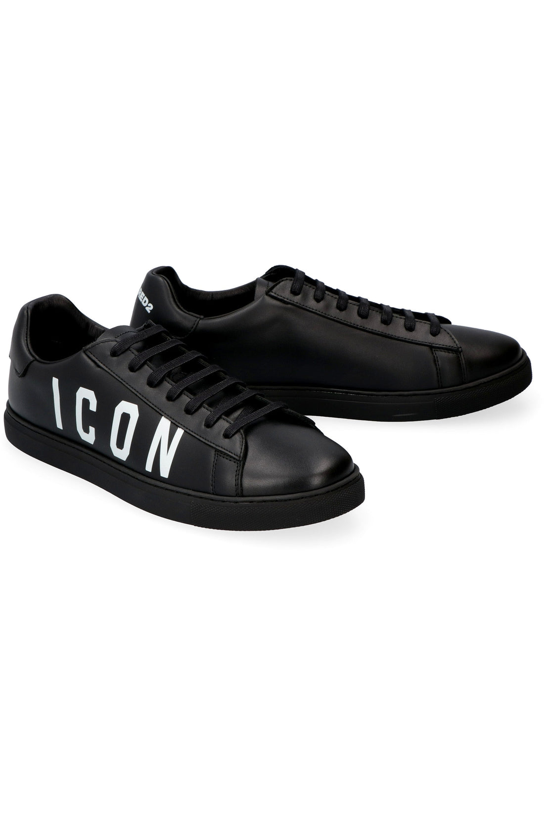 Dsquared2-OUTLET-SALE-New Tennis leather low-top sneakers-ARCHIVIST