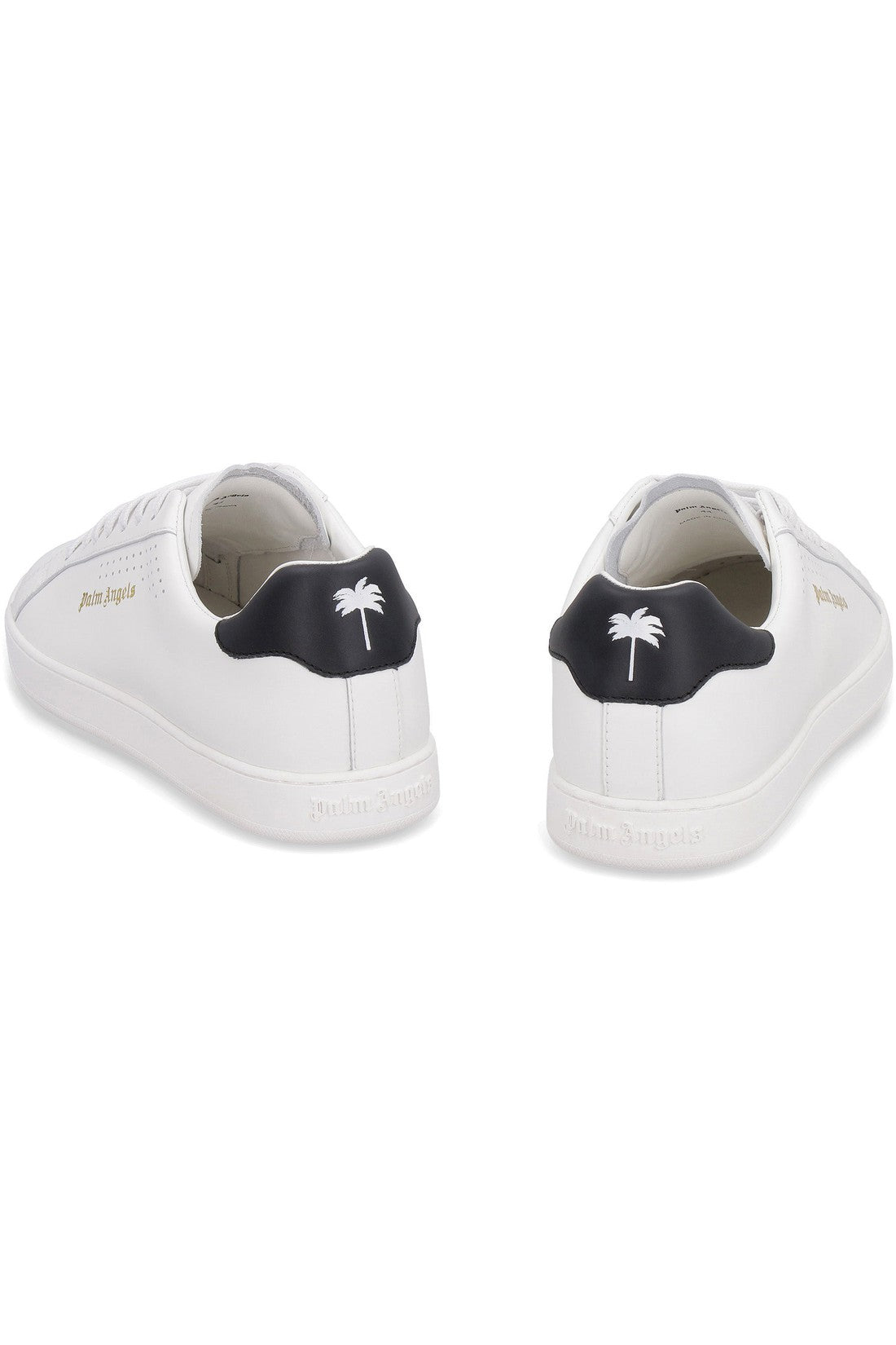 Palm Angels-OUTLET-SALE-New Tennis leather sneakers-ARCHIVIST