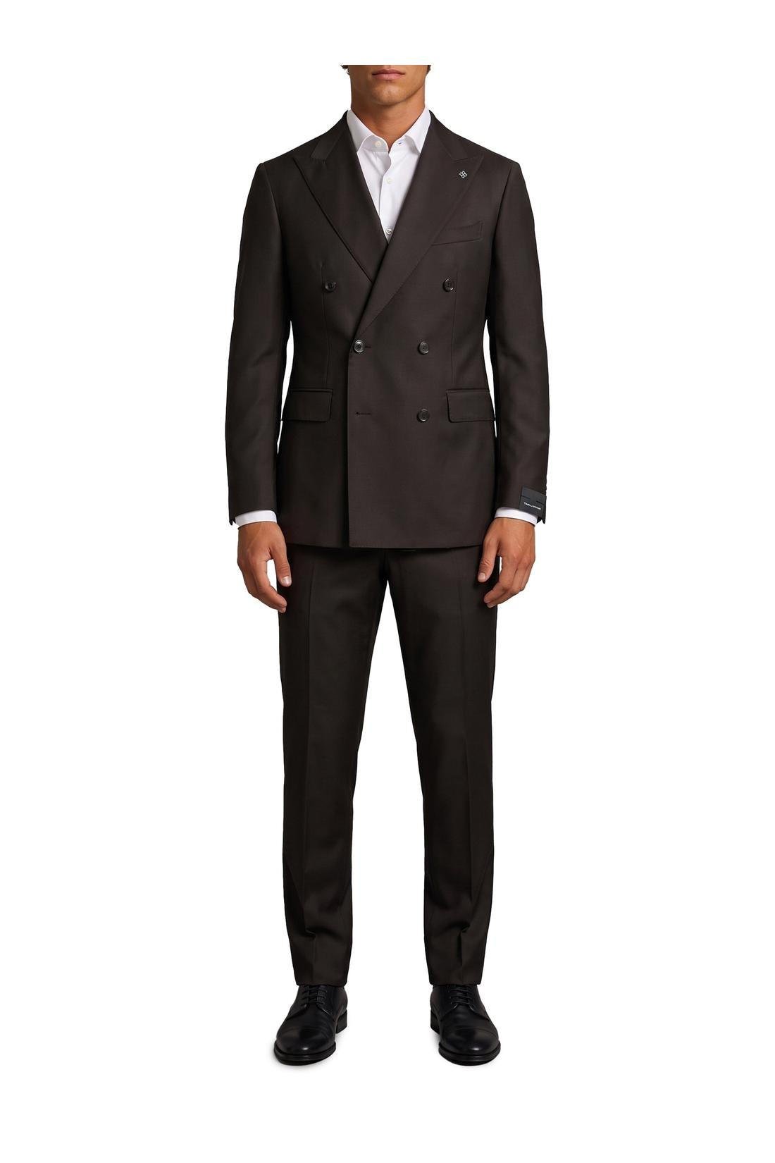 Tagliatore-OUTLET-SALE-New York double-breasted virgin wool suit-ARCHIVIST