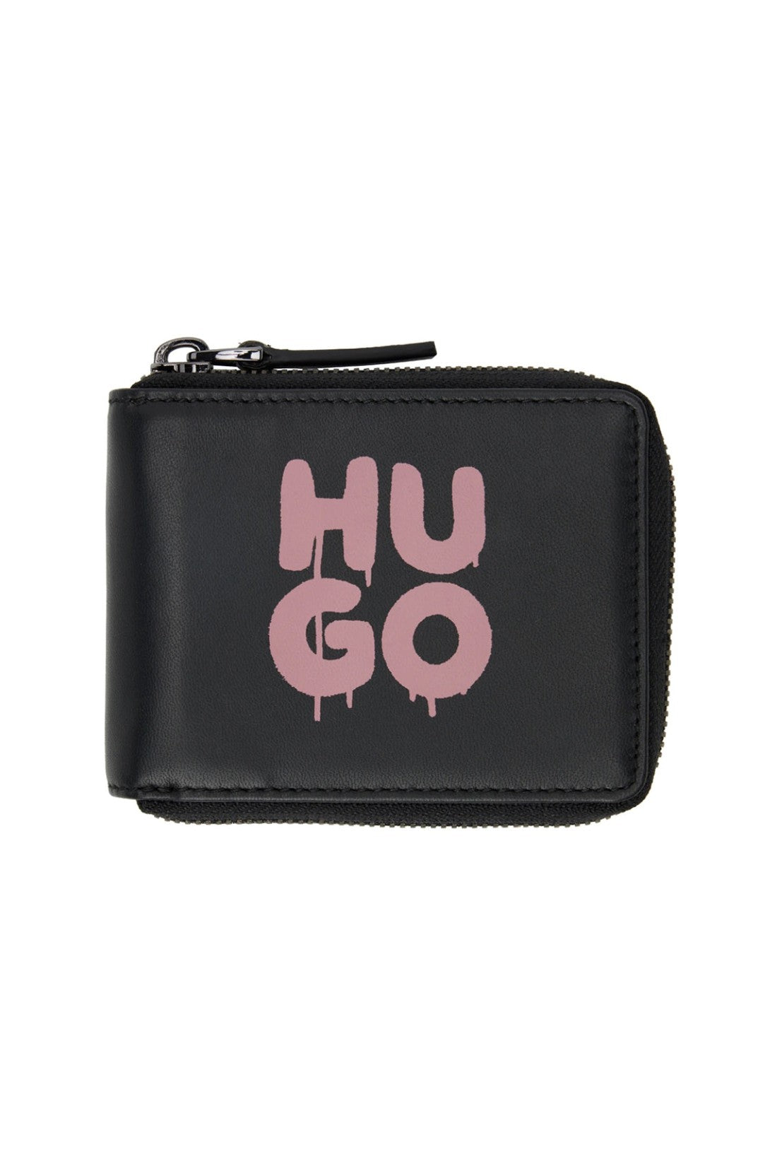 Hugo Boss-OUTLET-SALE-Niko Logo Zip Wallet-ARCHIVIST