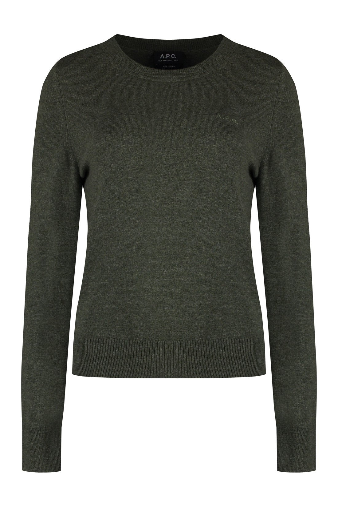 A.P.C.-OUTLET-SALE-Nina crew-neck wool sweater-ARCHIVIST