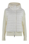 Parajumpers-OUTLET-SALE-Nina knit jacket with padded panels-ARCHIVIST