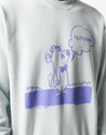 Aries-OUTLET-SALE-No Problemo Stoner Bear Logo Sweatshirt-ARCHIVIST