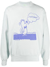 Aries-OUTLET-SALE-No Problemo Stoner Bear Logo Sweatshirt-ARCHIVIST