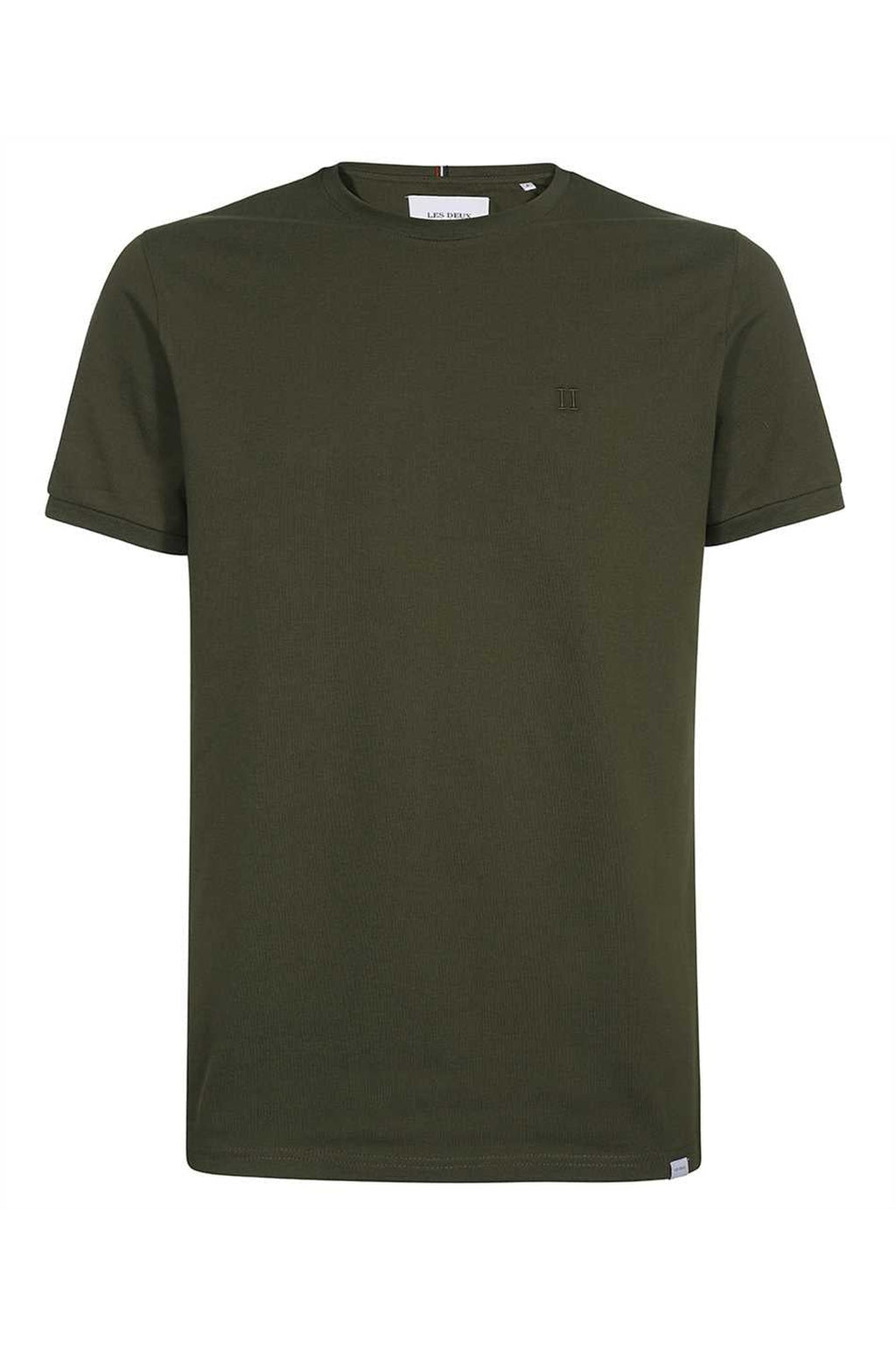Les Deux-OUTLET-SALE-Nørregaard cotton crew-neck T-shirt-ARCHIVIST