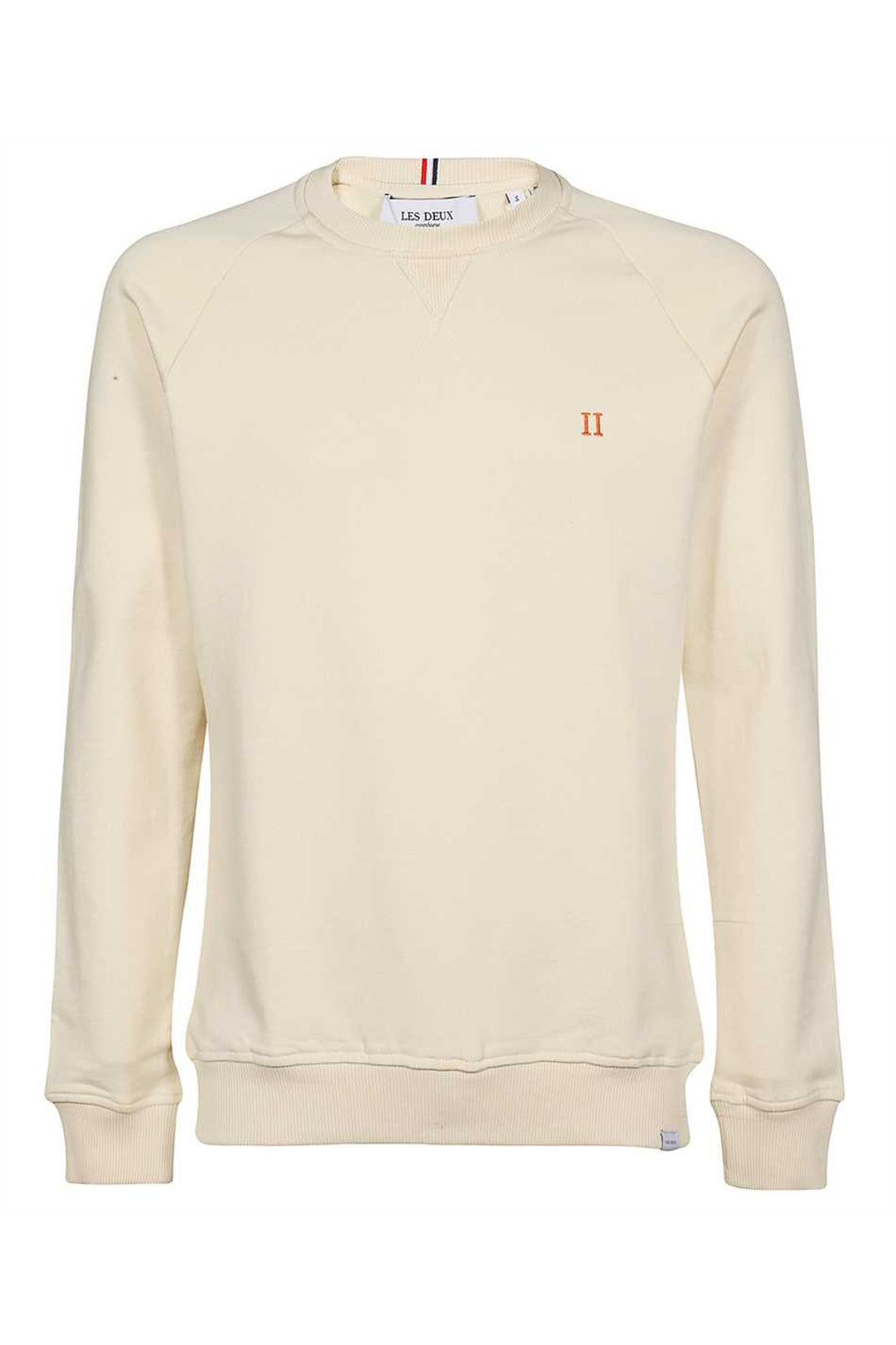 Les Deux-OUTLET-SALE-Nørregaard cotton crew-neck sweatshirt-ARCHIVIST