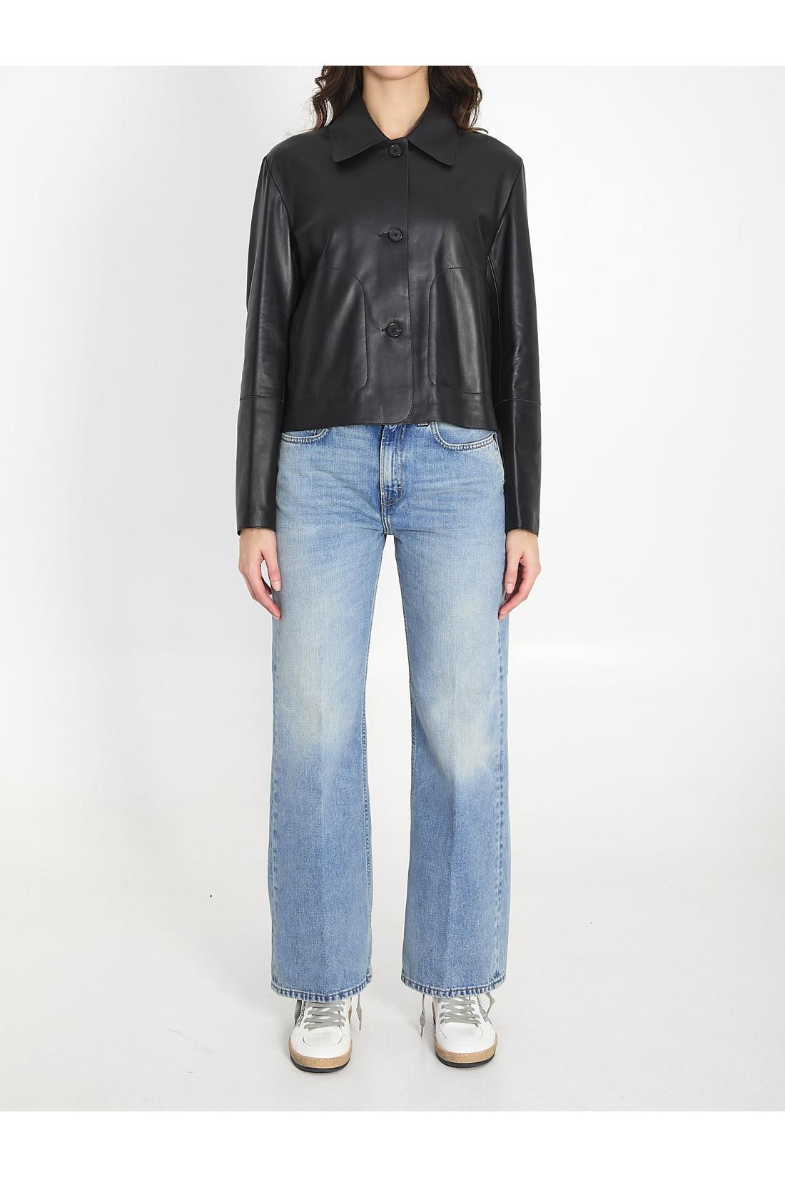 Arma-OUTLET-SALE-Nos Emy leather jacket-ARCHIVIST