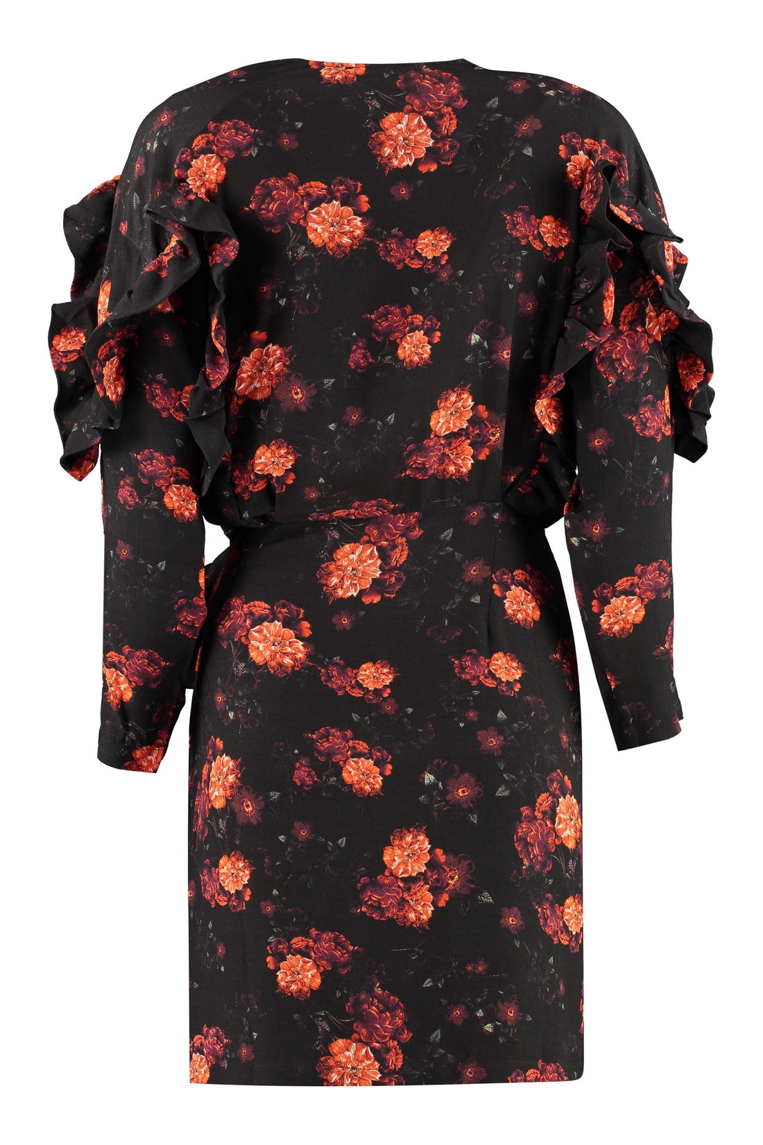 Iro-OUTLET-SALE-Nucha dress with floral print-ARCHIVIST