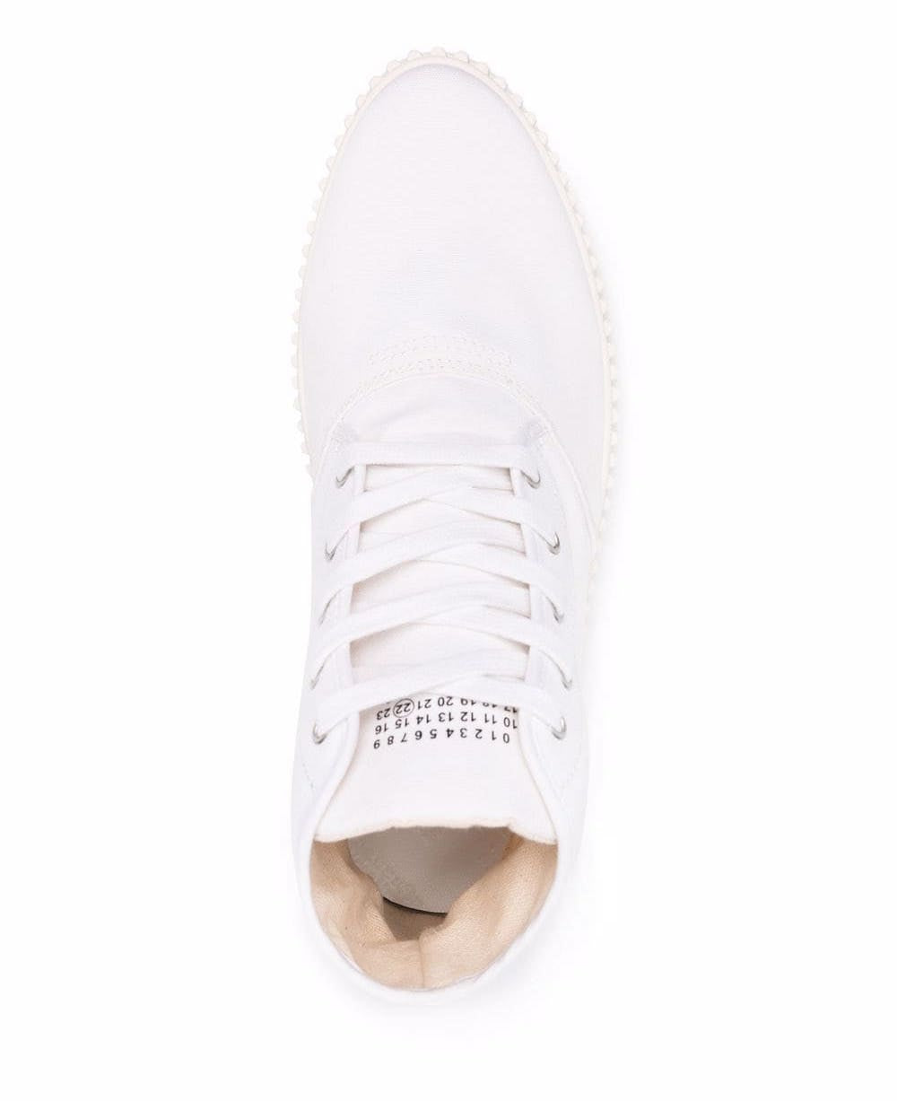 Maison Margiela-OUTLET-SALE-Numbers Logo Hi-Top Sneakers-ARCHIVIST