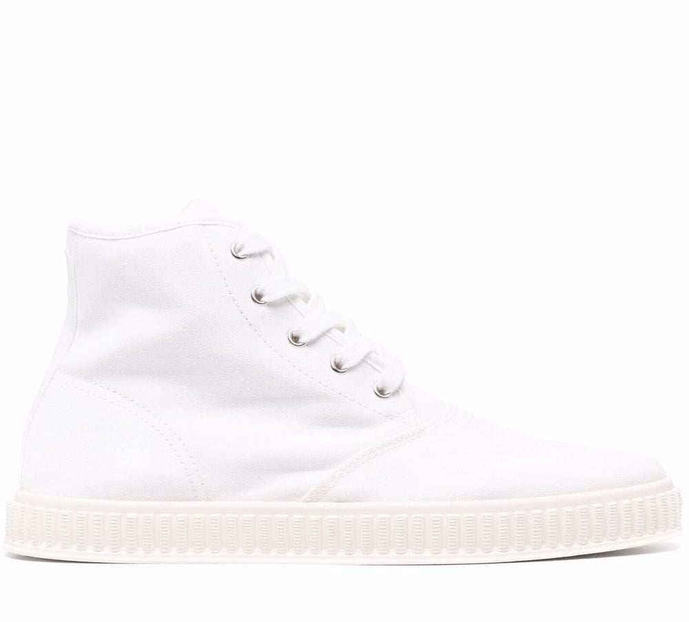 Maison Margiela-OUTLET-SALE-Numbers Logo Hi-Top Sneakers-ARCHIVIST