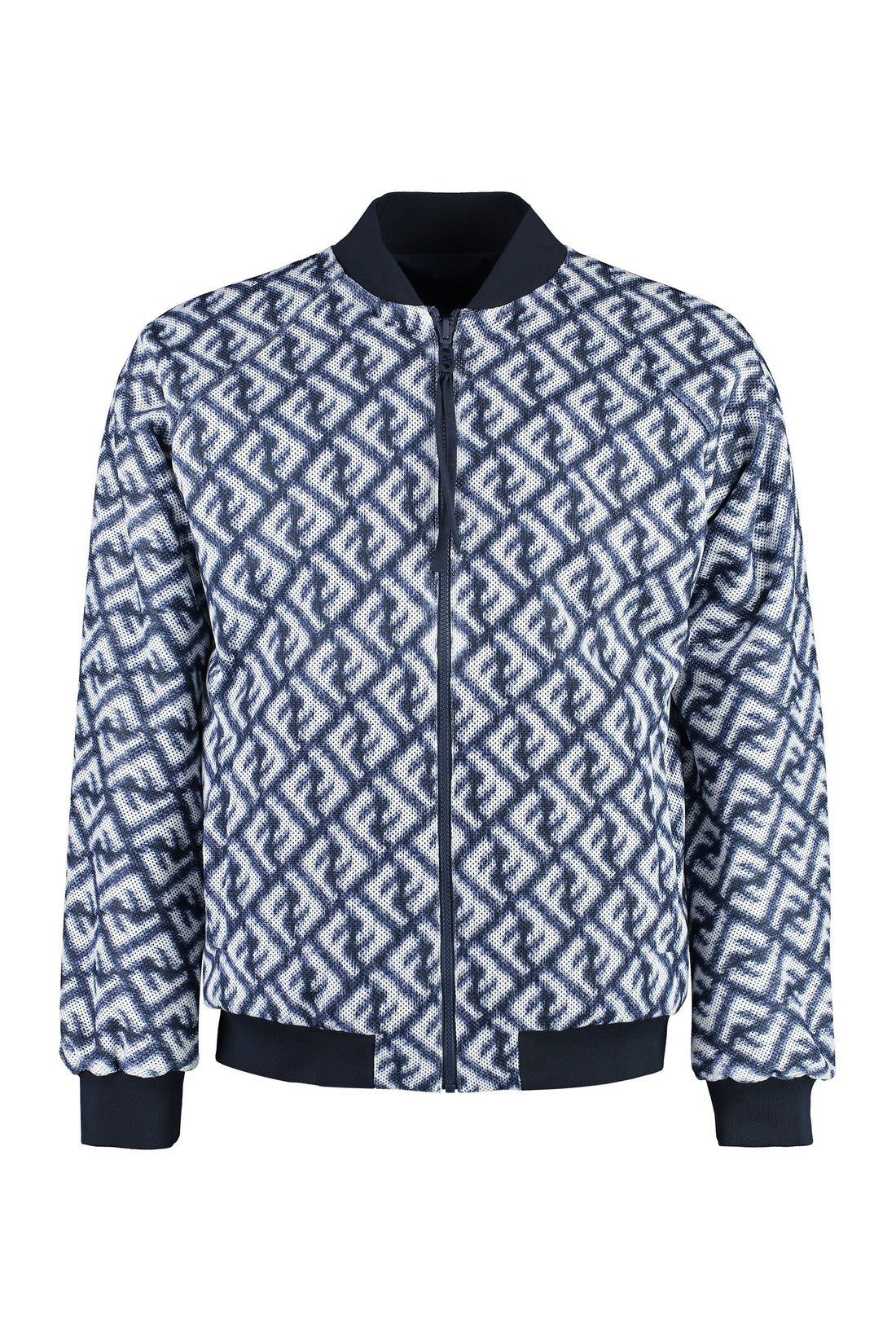 Fendi-OUTLET-SALE-Nylon bomber jacket-ARCHIVIST