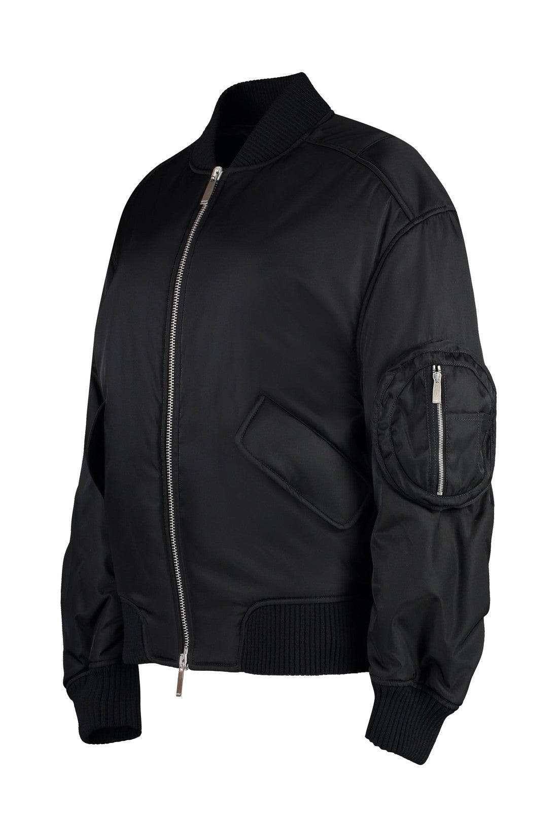 Off White OUTLET Nylon bomber jacket im SALE ARCHIVIST