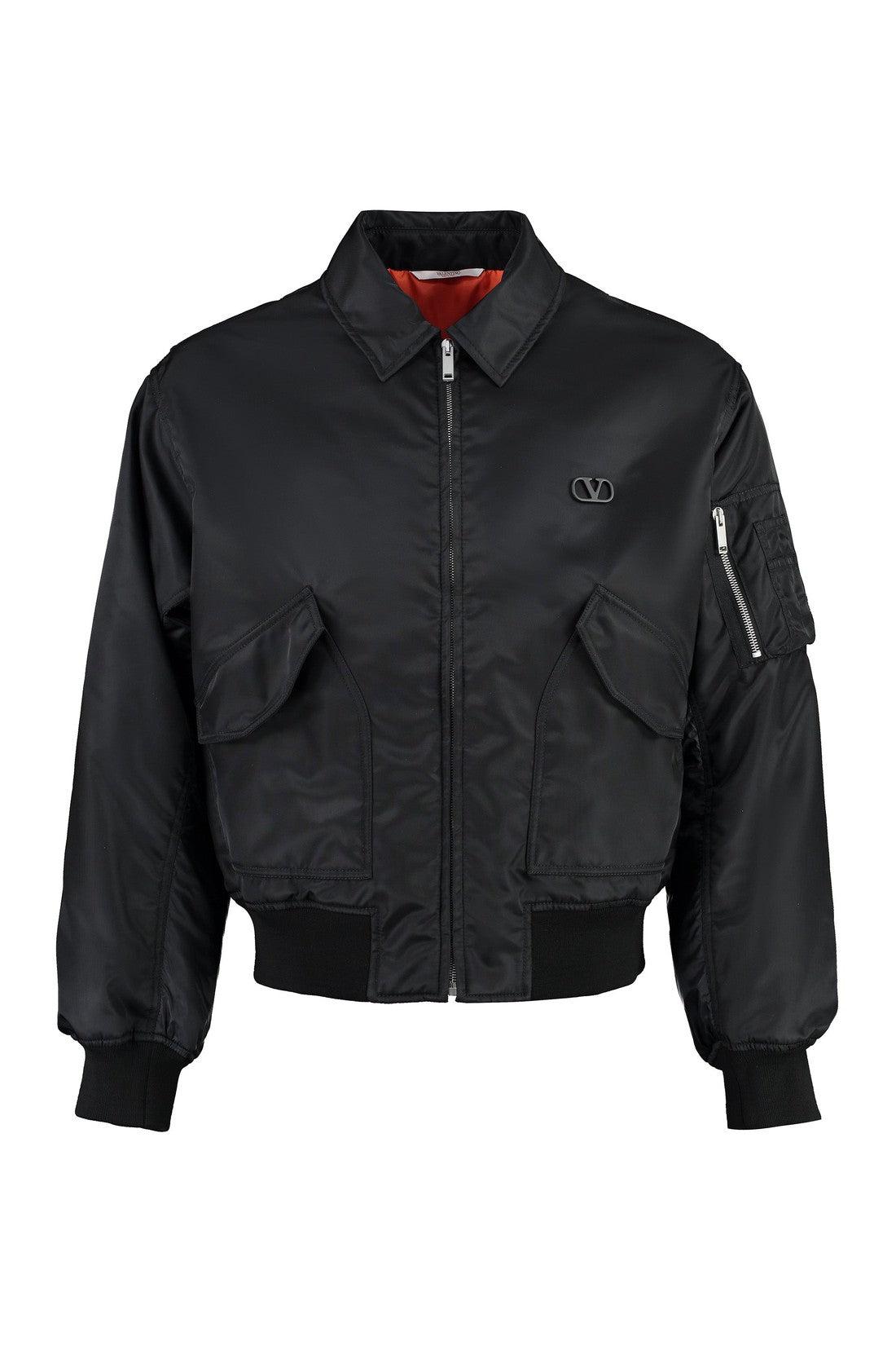 Valentino-OUTLET-SALE-Nylon bomber jacket-ARCHIVIST