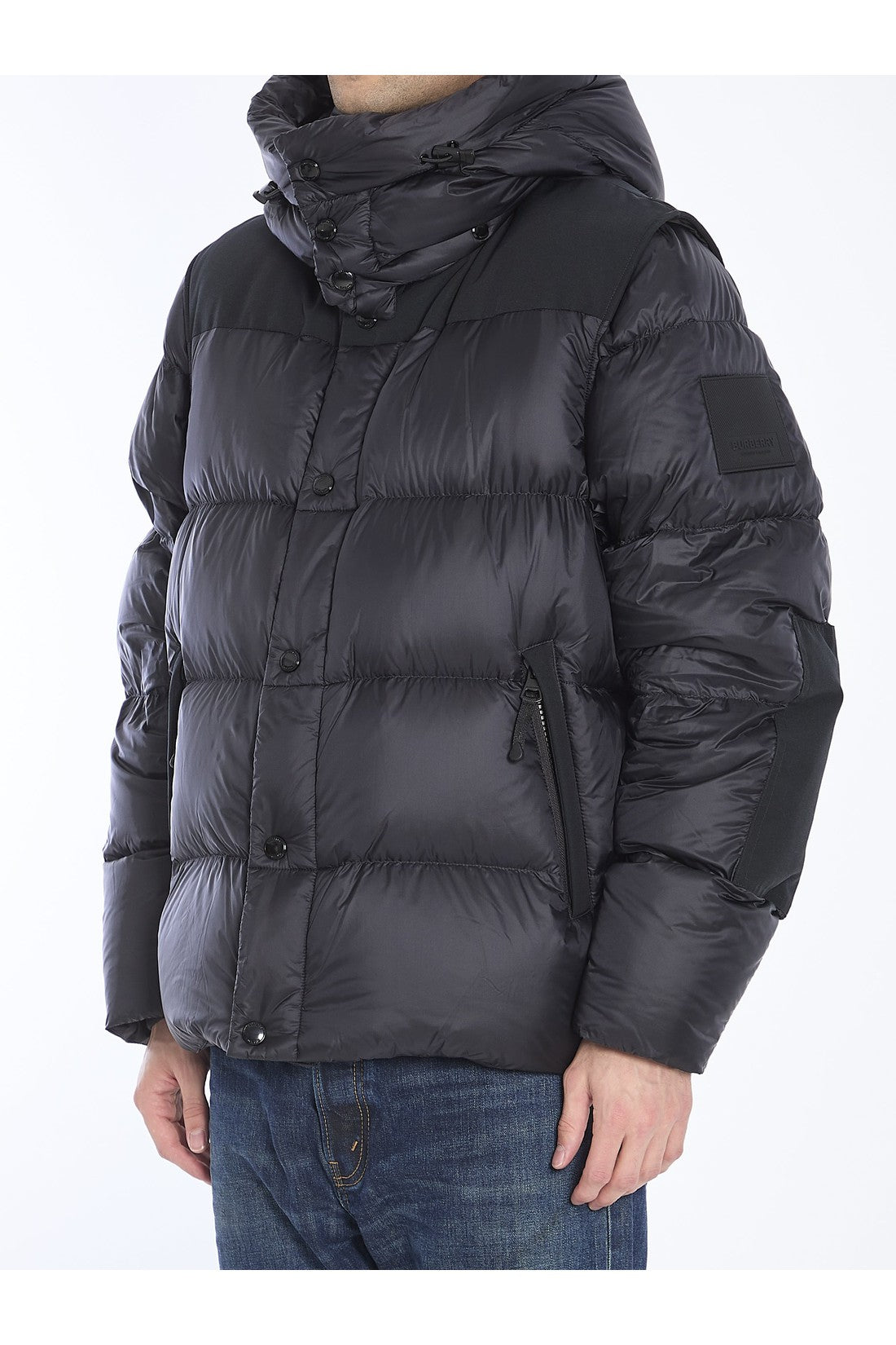 BURBERRY-OUTLET-SALE-Nylon puffer jacket-ARCHIVIST