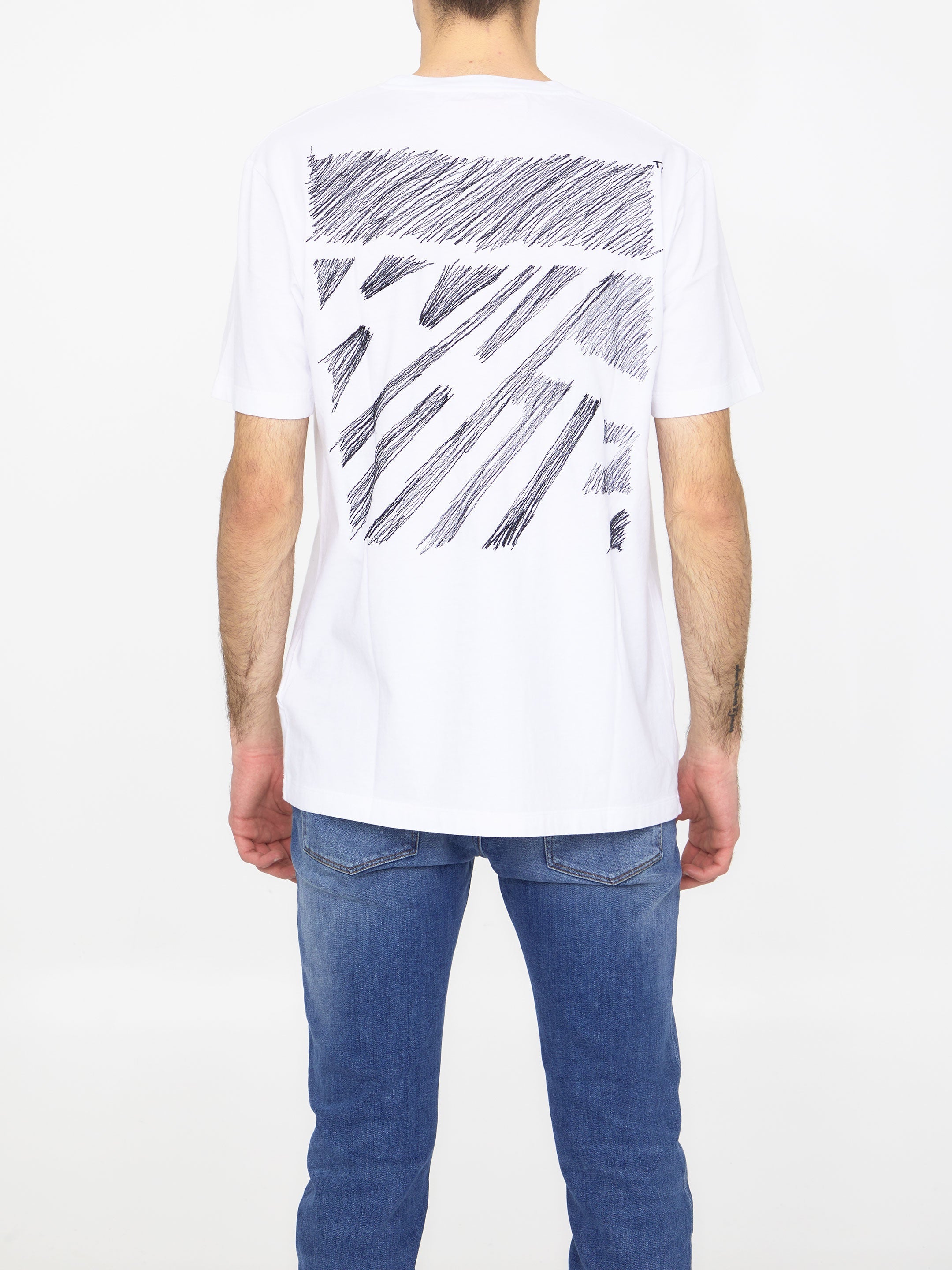 Scribble Diagonal t-shirt