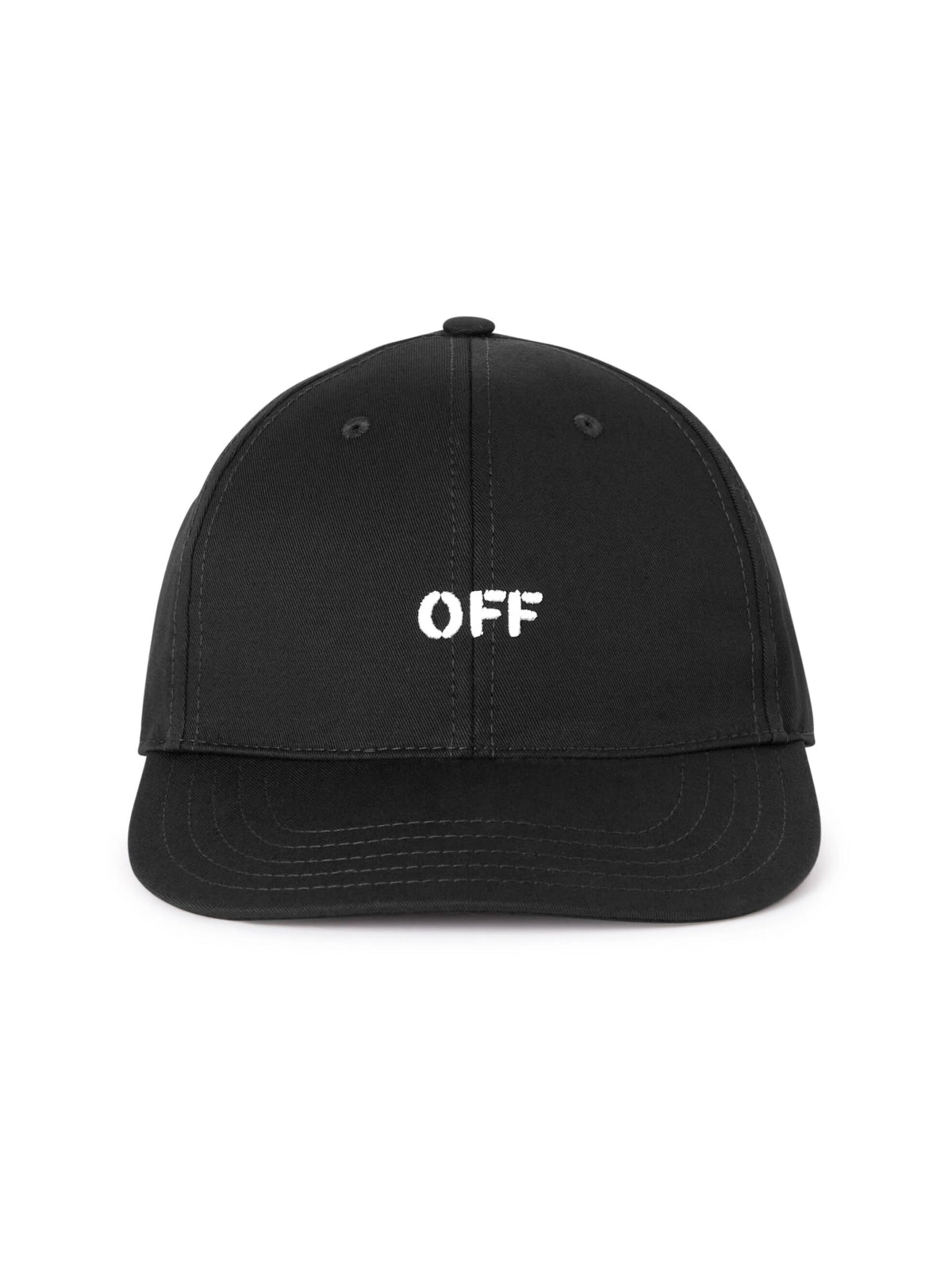 Drill Off Stamp Logo Baseball Cap