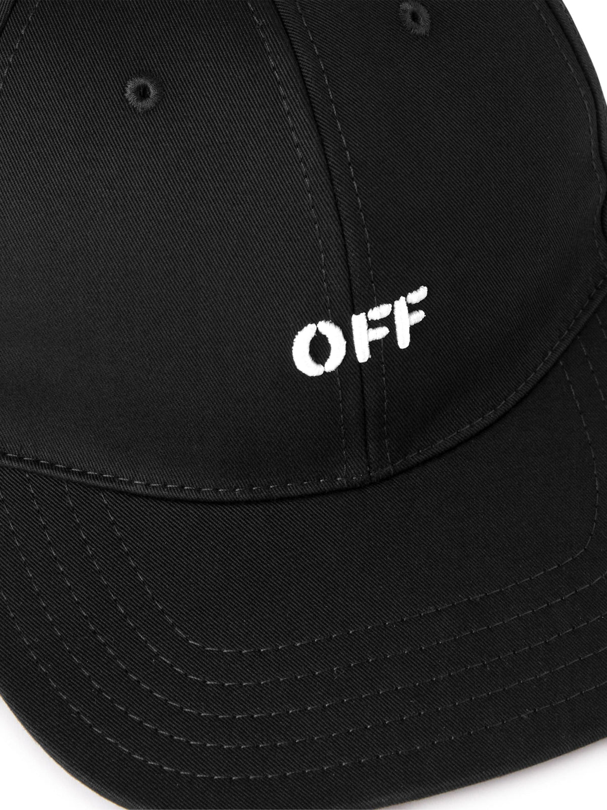 Off-White-OUTLET-SALE-Drill Off Stamp Logo Baseball Cap-ARCHIVIST