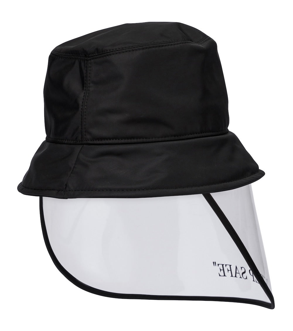 Off-White-OUTLET-SALE-Keep Safe Logo Visor Bucket Hat-ARCHIVIST