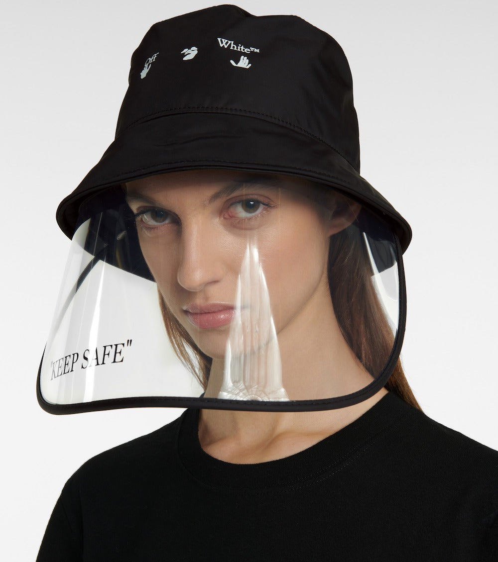 Off-White-OUTLET-SALE-Keep Safe Logo Visor Bucket Hat-ARCHIVIST