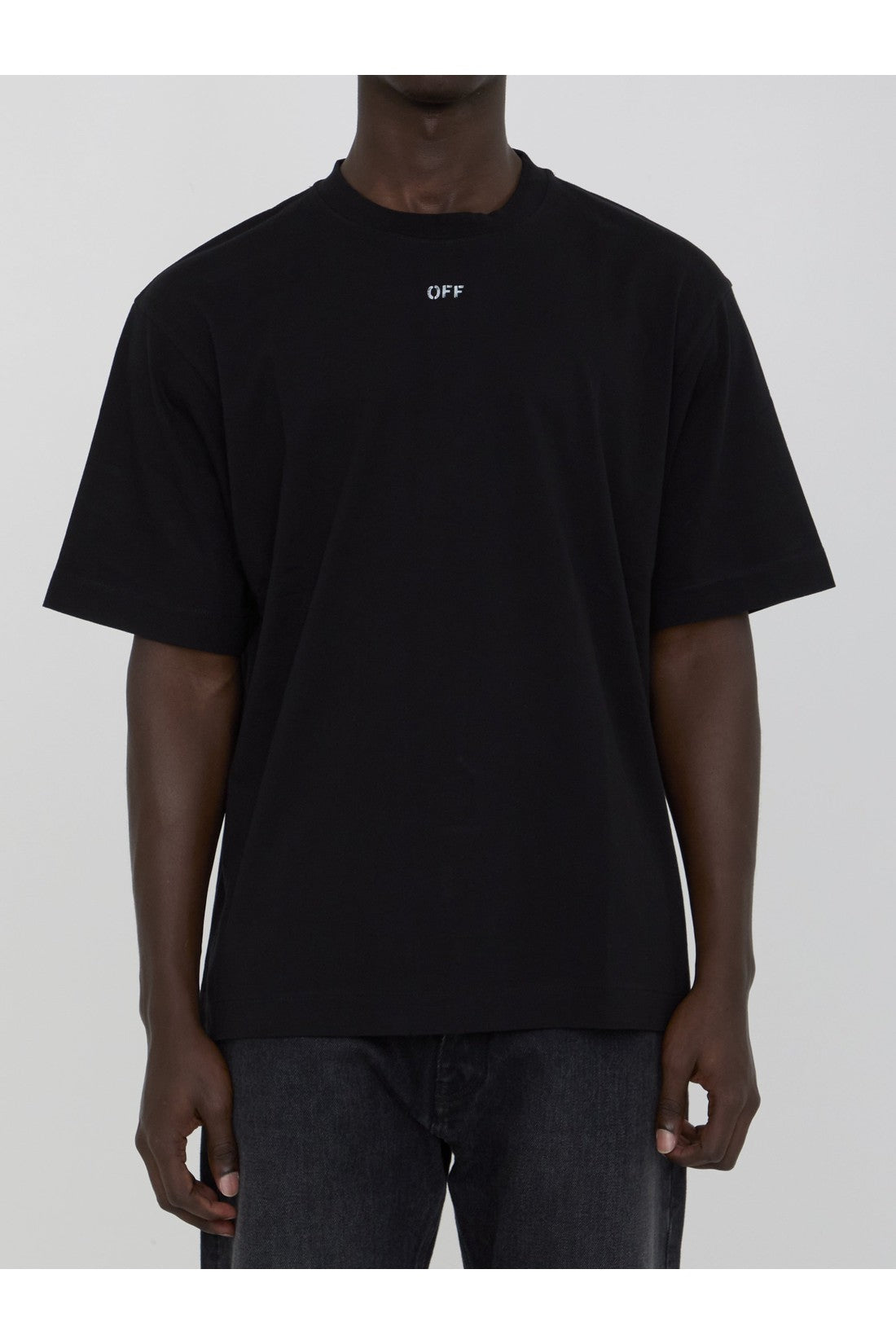 OFF WHITE-OUTLET-SALE-Off Stamp Skate t-shirt-ARCHIVIST