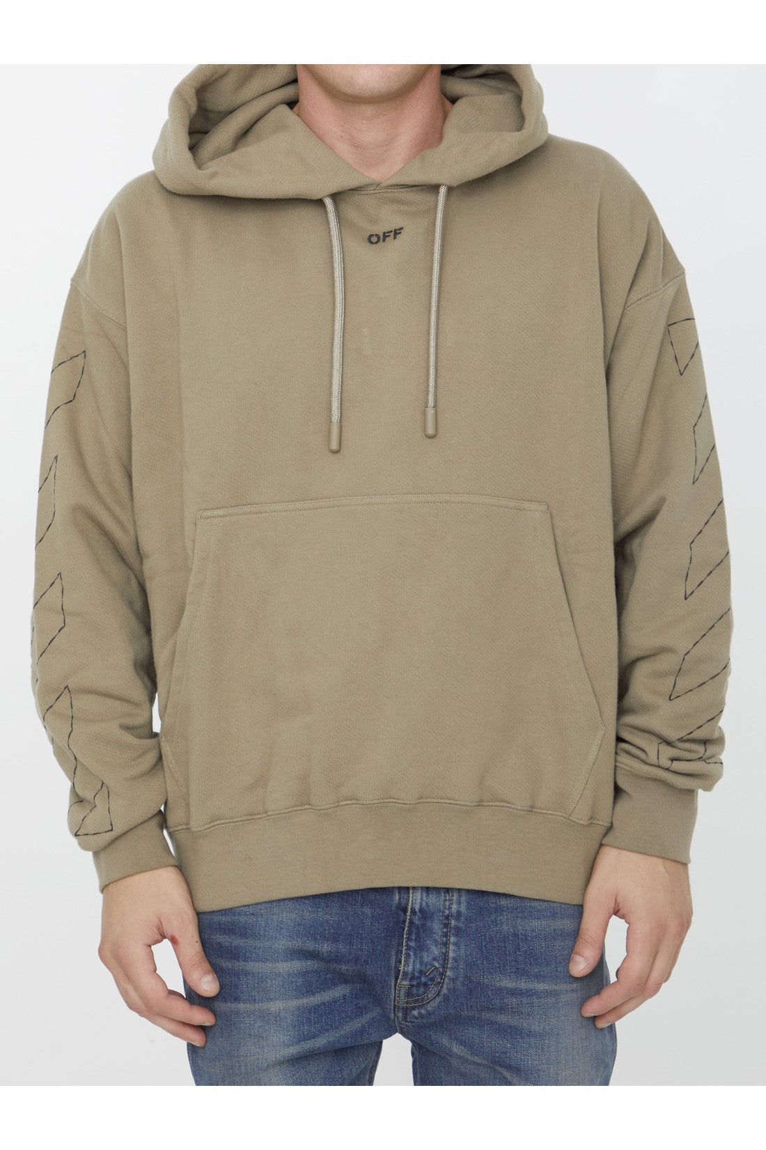 OFF WHITE-OUTLET-SALE-Off Stitch hoodie-ARCHIVIST