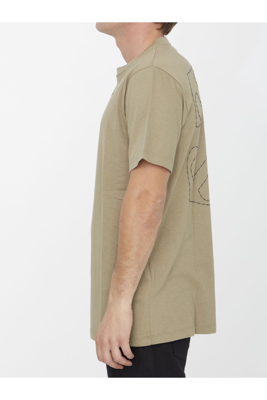 OFF WHITE-OUTLET-SALE-Off Stitch t-shirt-ARCHIVIST