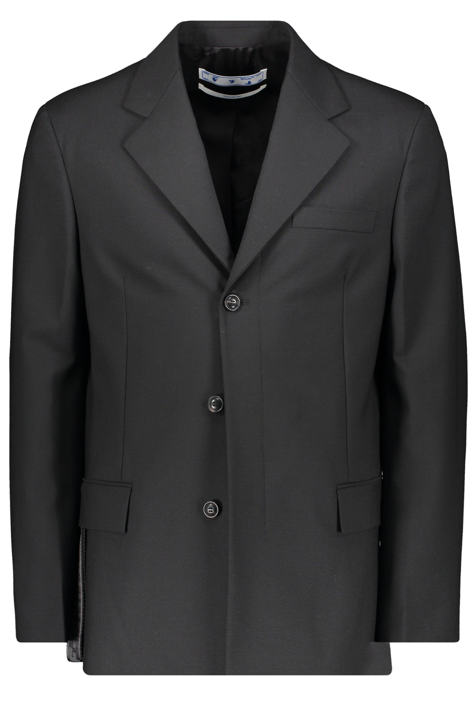 Single-breasted three-button jacket