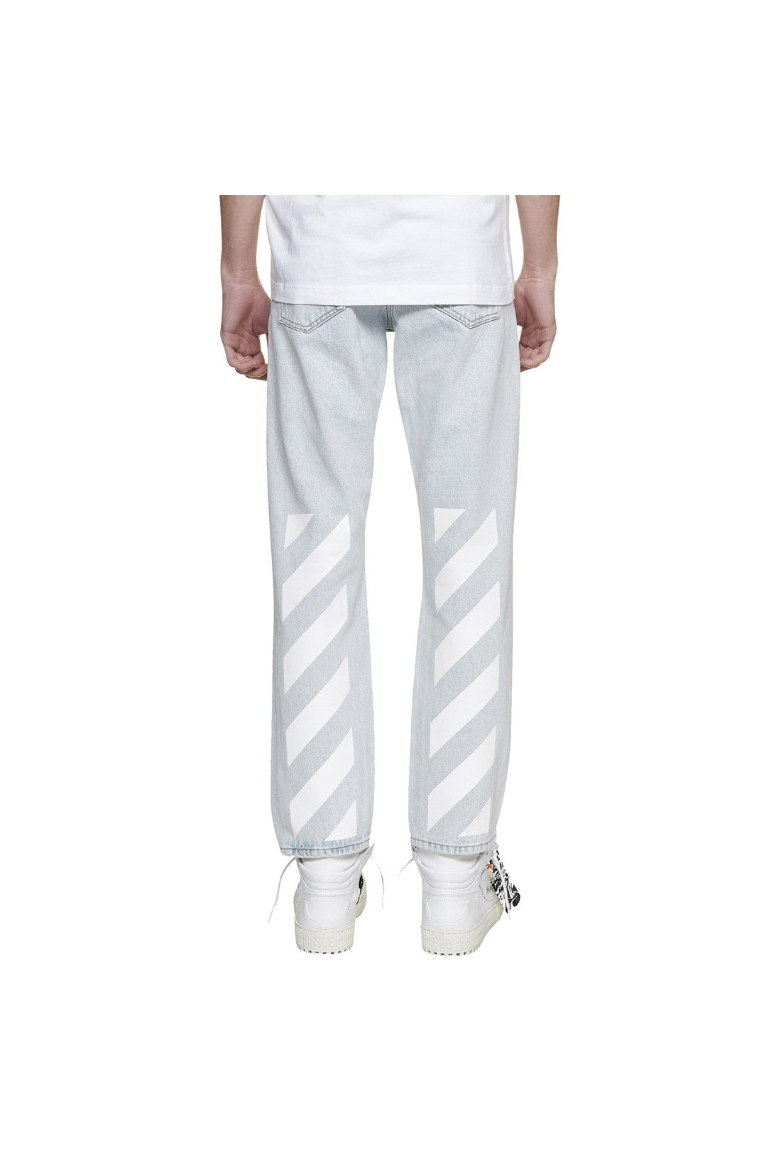 OFF-WHITE-OUTLET-SALE-Off-White Slim Fit Diag Jeans-ARCHIVIST