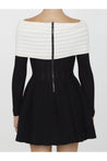 BALMAIN-OUTLET-SALE-Off-the-shoulder dress-ARCHIVIST