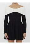 BALMAIN-OUTLET-SALE-Off-the-shoulder dress-ARCHIVIST