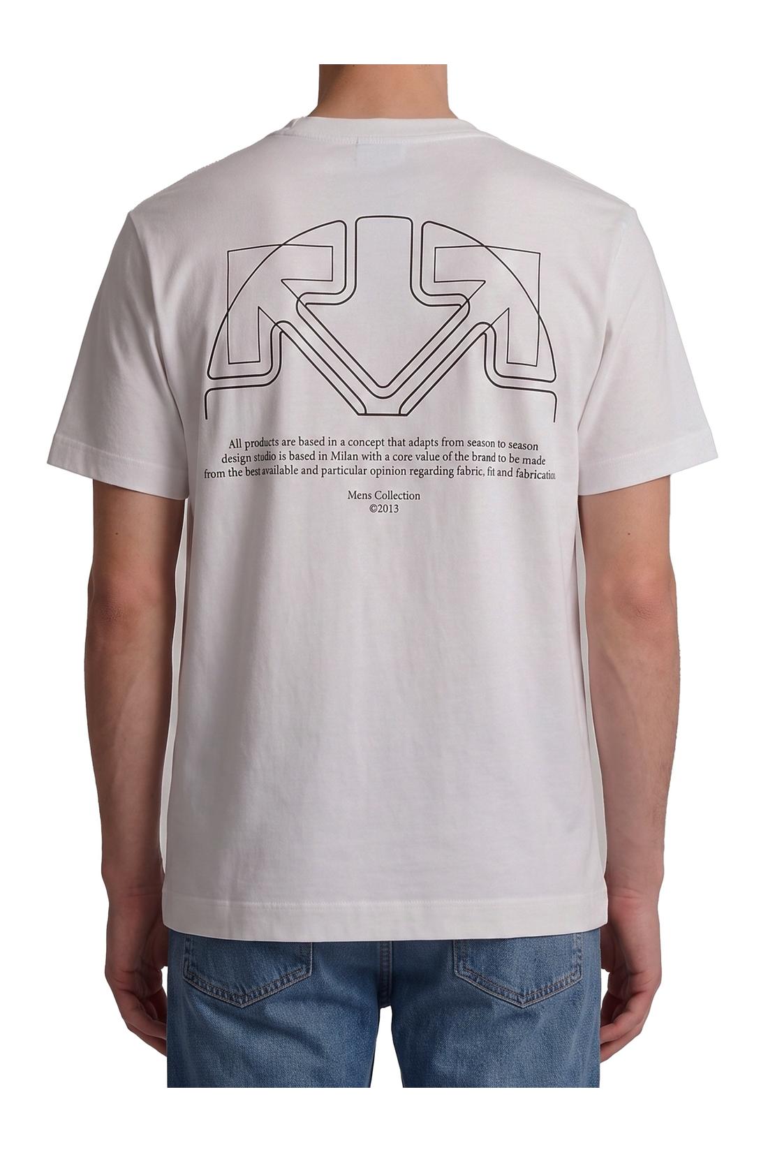 Off White-OUTLET-SALE-Offline Half Arrow Skate T-shirt-ARCHIVIST