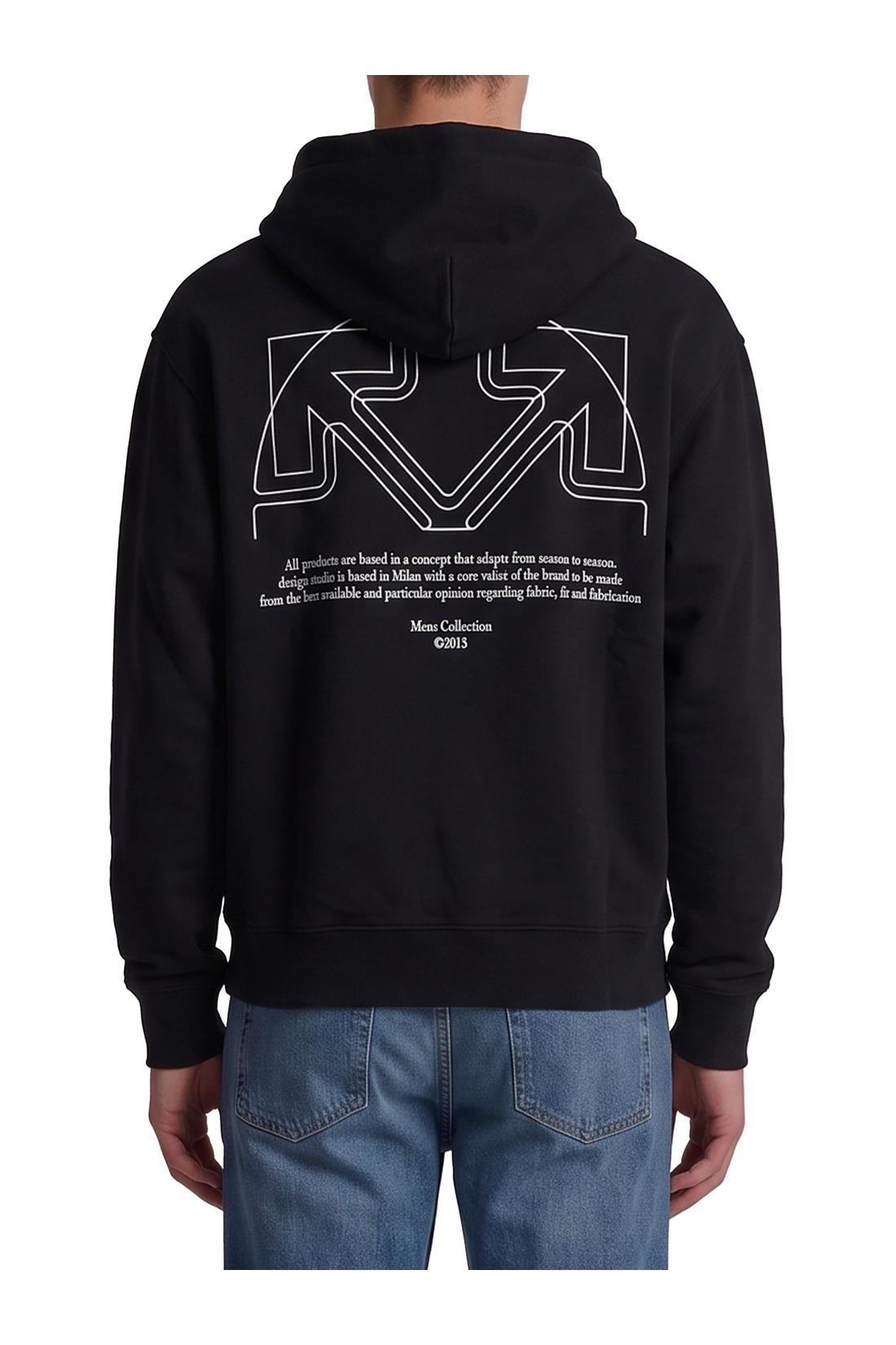 Off White-OUTLET-SALE-Offline Half Arrow Skate hoodie-ARCHIVIST