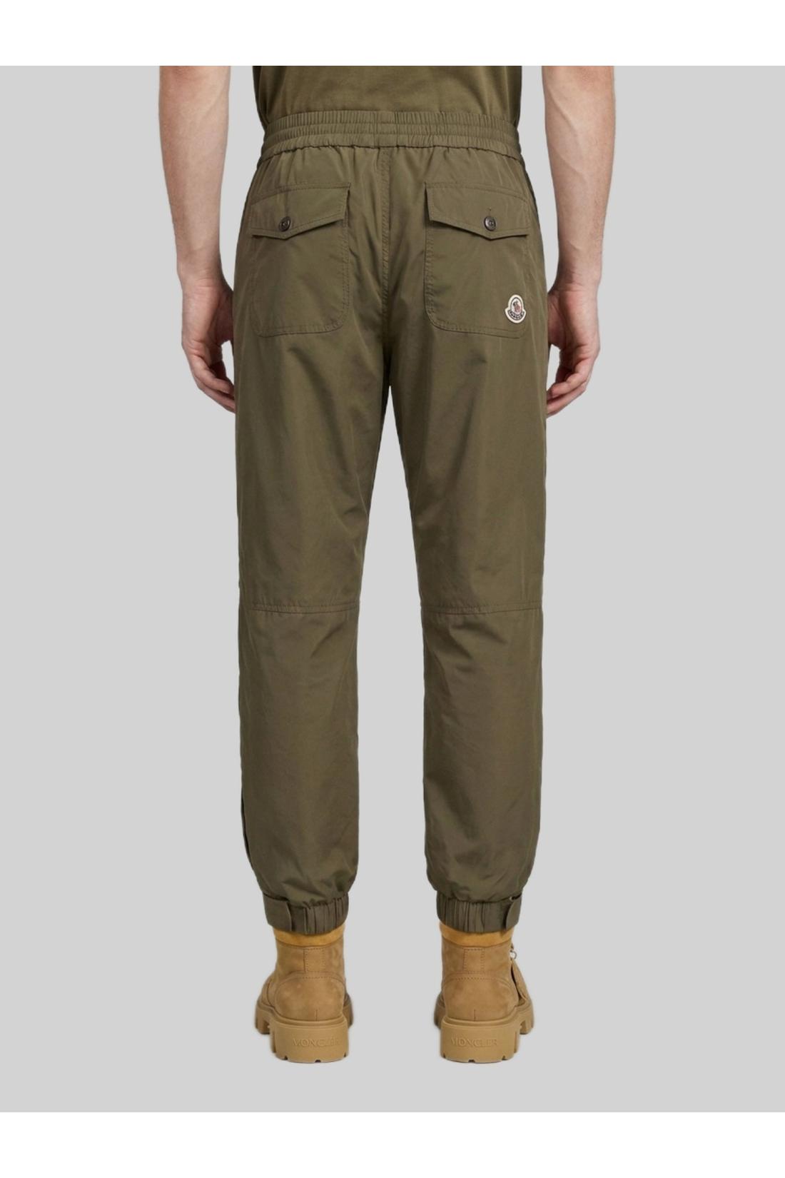 Moncler grenoble-OUTLET-SALE-Olive green joggers-ARCHIVIST