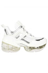 MICHAEL MICHAEL KORS-OUTLET-SALE-Olympia leather low-top sneakers-ARCHIVIST