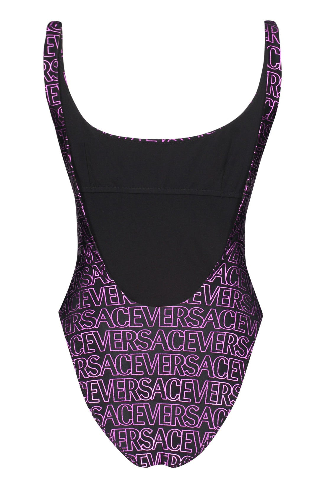 Versace-OUTLET-SALE-One-piece swimsuit with logo-ARCHIVIST