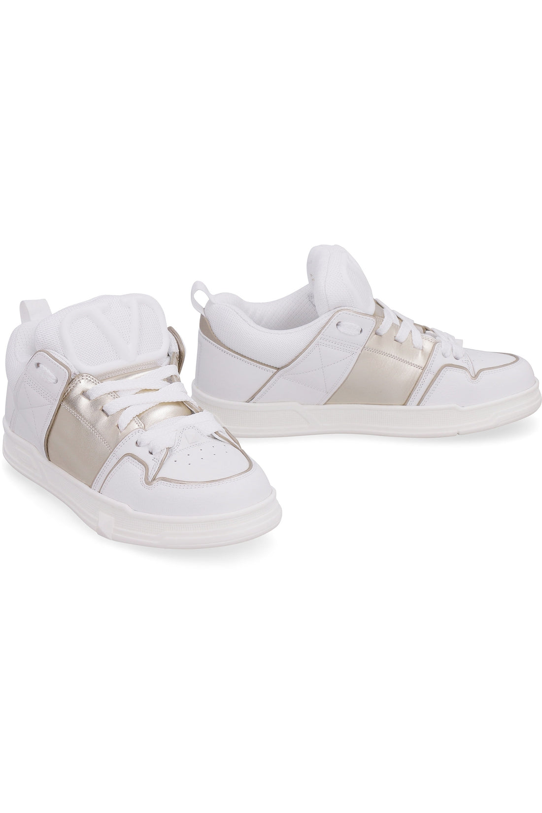 Valentino-OUTLET-SALE-Open Skate leather low-top sneakers-ARCHIVIST