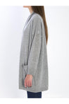 Allude-OUTLET-SALE-Open cardigan in virgin wool and cashmere-ARCHIVIST