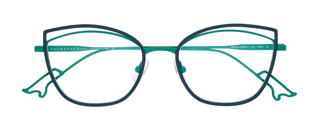 FACE À FACE-OUTLET-SALE-Optical frames BLAU-ARCHIVIST