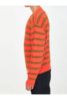 ANDERSSON BELL-OUTLET-SALE-Orange and beige striped jumper-ARCHIVIST