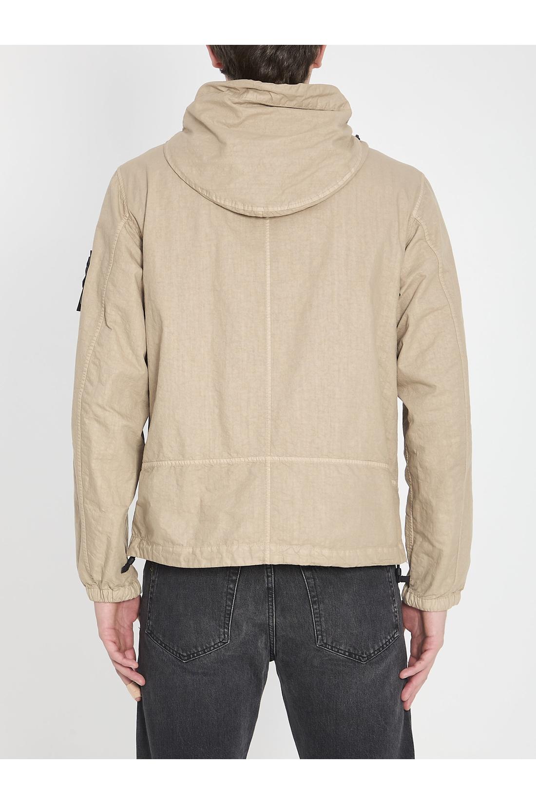 Stone Island-OUTLET-SALE-Organic-Look Panama-TC Nylon jacket-ARCHIVIST