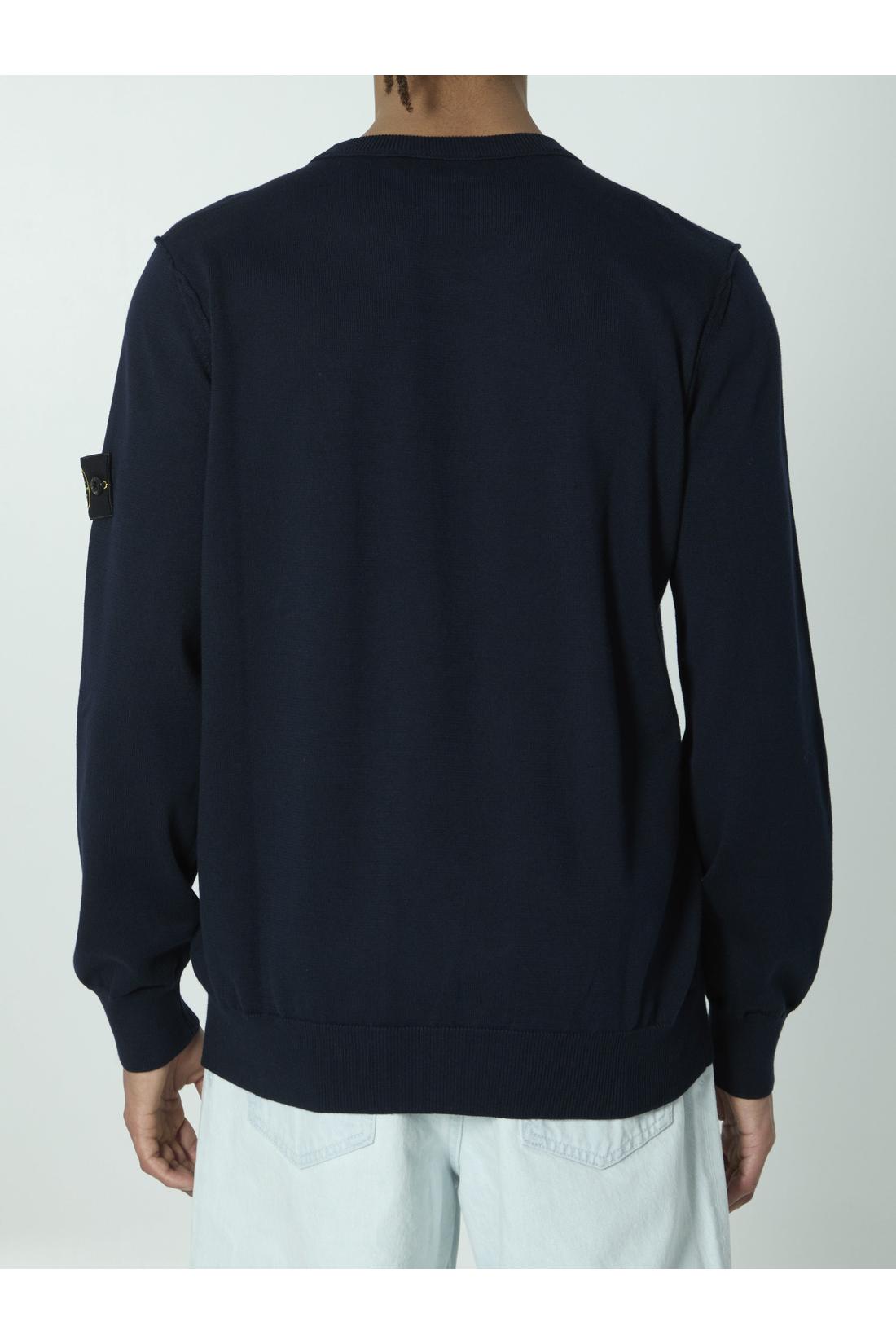 Stone Island-OUTLET-SALE-Organic cotton sweater-ARCHIVIST
