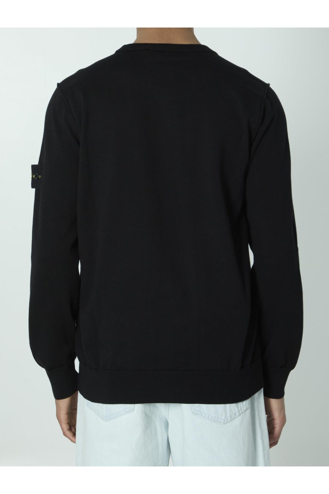 Stone Island-OUTLET-SALE-Organic cotton sweater-ARCHIVIST
