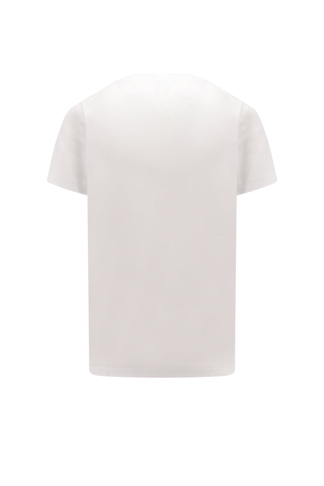 BURBERRY-OUTLET-SALE-Organic cotton t-shirt with embroidered monogram-ARCHIVIST