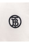 BURBERRY-OUTLET-SALE-Organic cotton t-shirt with embroidered monogram-ARCHIVIST