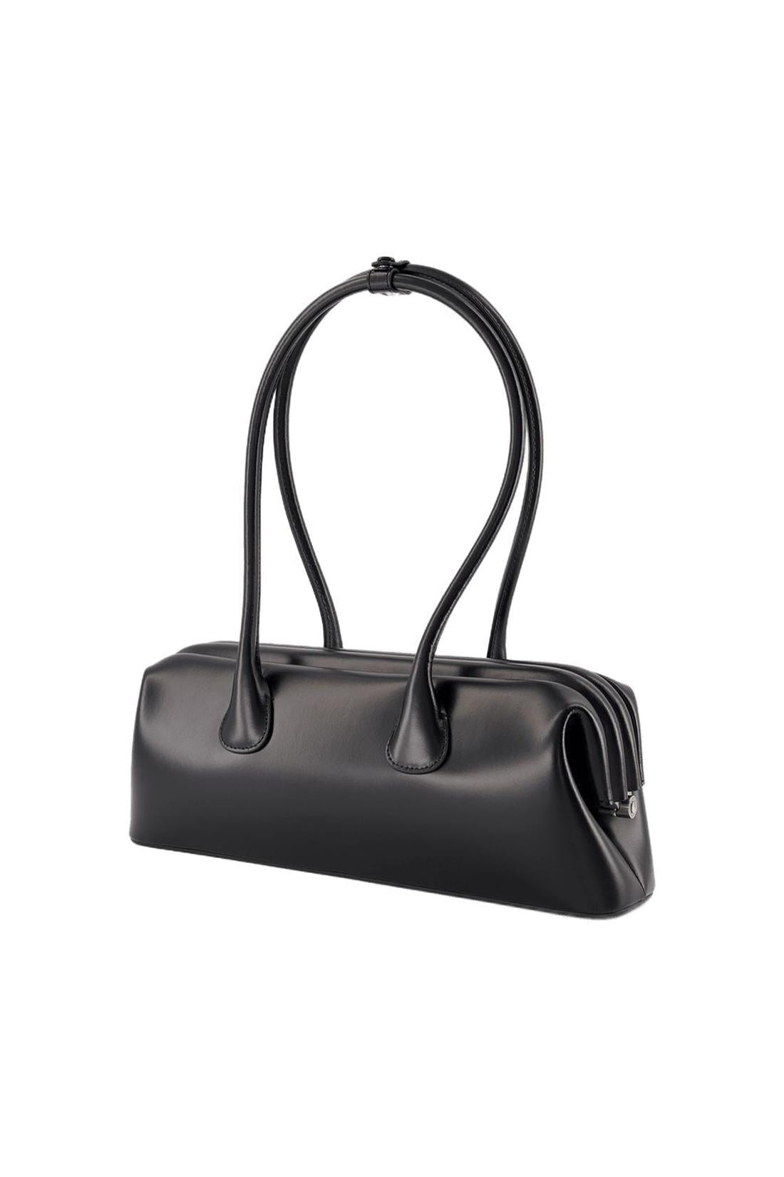 Schultertasche Boat Wide - Osoi - Leder - Schwarz-Taschen-Osoi-ARCHIVIST