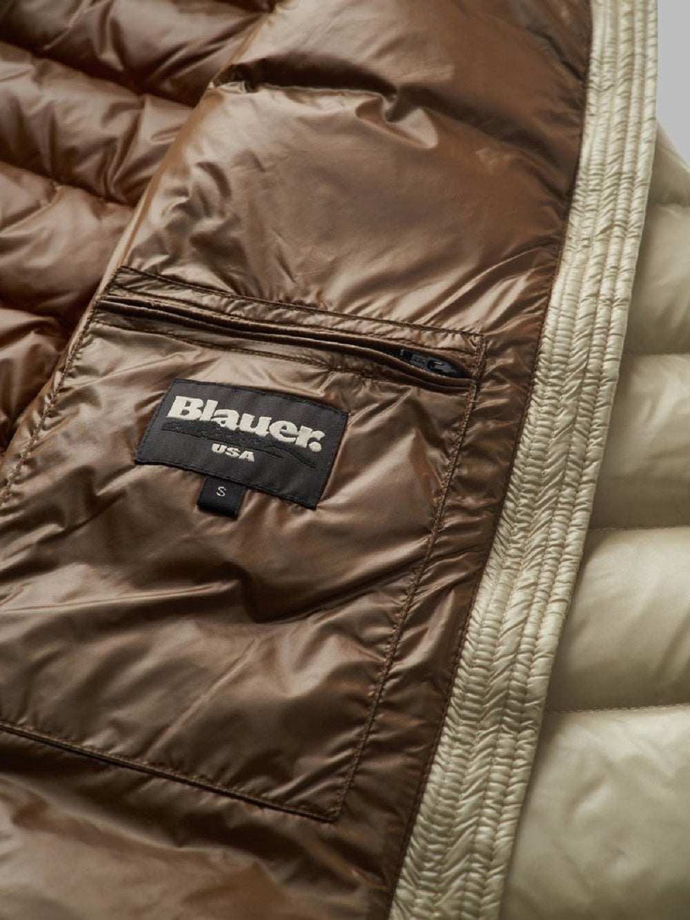 BLAUER-OUTLET-SALE-Outerwear BEIGE-ARCHIVIST